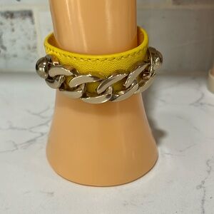 Super Cute Mustard Yellow Adjustable Cuff Bracelet